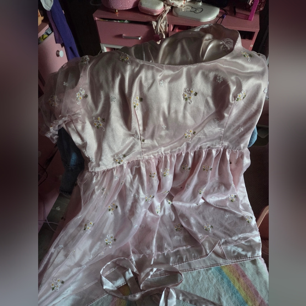 Sugar Thrillz Satin Pink Dress